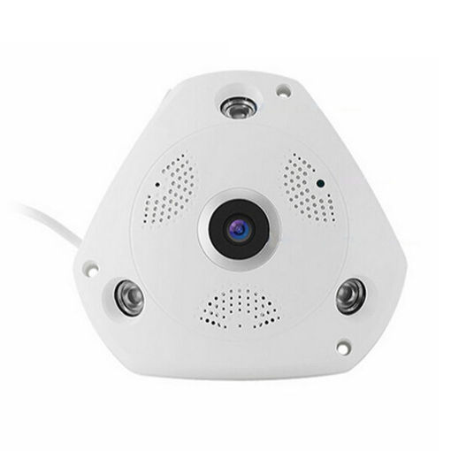 Picture of 960P 360 Degree Fisheye Panoramic WiFi Camera PTZ VR IP P2P H.264 Night Vision PIR Security Cam