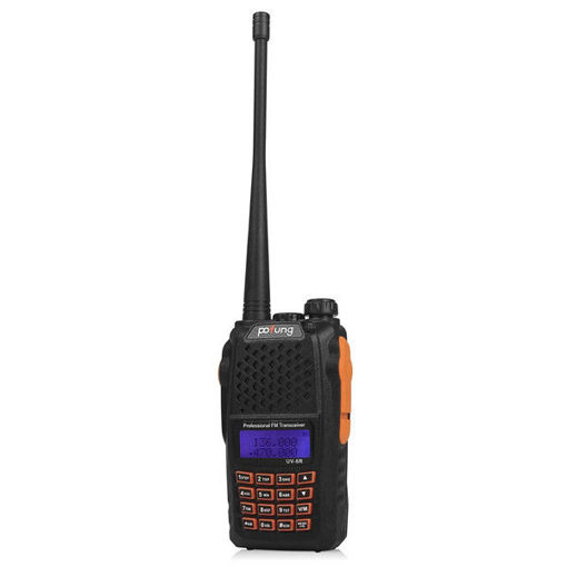 Immagine di BaoFeng UV-6R Portable Walkie Talkie Two Way Radio 128CH UHF VHF Dual Band Handled Transceiver