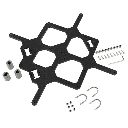 Picture of MK3 MK2.5 Y A-xis Hot Bed Support Plate with LM8UU Hoop Fittings for 3D Printer