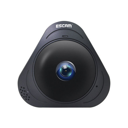 Immagine di ESCAM Q8 960P 1.3MP 360 Degree VR Fisheye WiFi IR Infrared IP Camera Two Way Audio Motion Detector