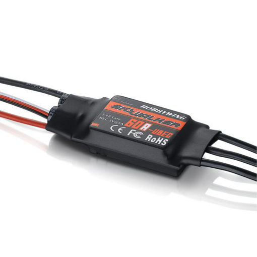Immagine di Hobbywing Skywalker 2-6S 60A UBEC Brushless ESC With 5V/5A BEC For RC Airplane