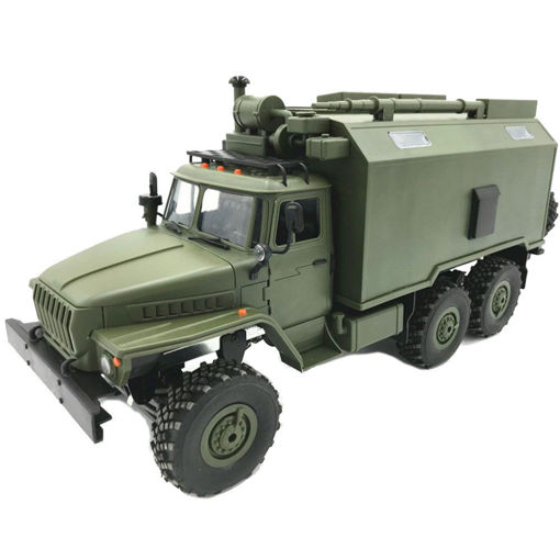Picture of WPL B36 Ural 1/16 2.4G 6WD Rc Car Military Truck Rock Crawler Command Communication Vehicle RTR Toy