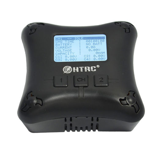 Picture of HTRC H4 DUO 20Wx2 2A 2CH 2S-4S AC Lipo Battery Charger