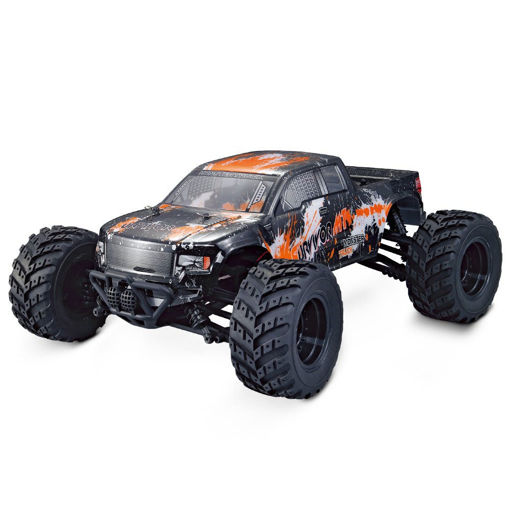 Picture of HBX 12813 1/12 2.4G 4WD 33km/h Brushed Rc Car Big Foot Off-road Vehicle Model RTR Toy