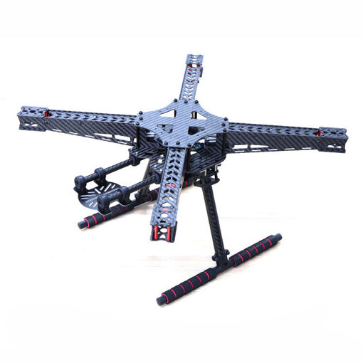 Immagine di HSKRC X450 450mm Wheelbase 10/11/12 Inch Carbon Fiber Frame Kit for RC Drone 520g