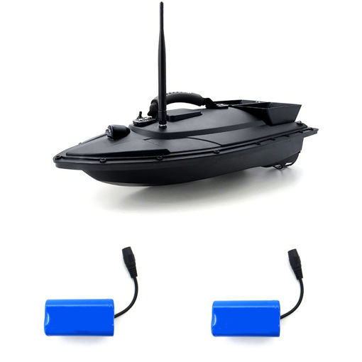 Immagine di URUAV 2011-5 with 2 Batteries Fishing Bait RC Boat 500M Remote Fish Finder 5.4km/h Double Motor Toys