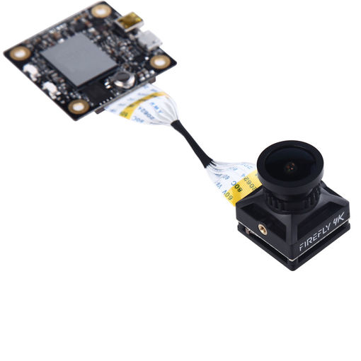 Picture of Hawkeye Firefly Split Mini Version 4K 170 Degree HD Recording DVR FPV Camera WDR Single Board  Built-in Mic Low Latency TV Output for RC Drone Airplane