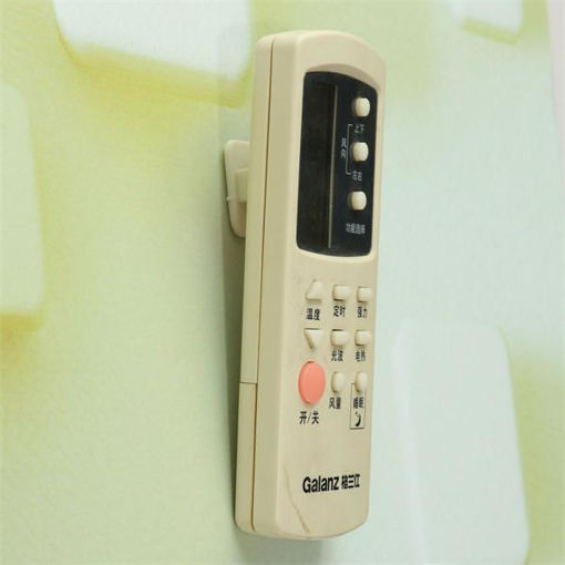Picture of 2 Set TV Remote Control Air Conditioning Sticky Hook Self Adhesive Strong Hanger Holder Wall Sensor