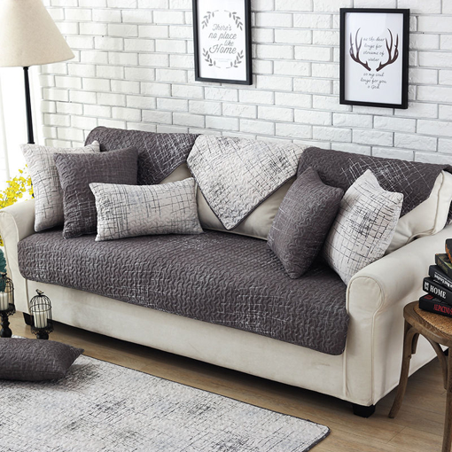 Picture of Modern Magical Sofa-cover Corner Fabric Double Towel  Sofa Cover Set Slip Cover Sofa Cover