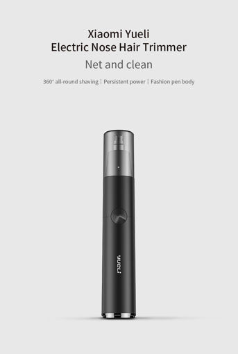 Picture of Xiaomi Yueli HR-310BK H31 Electric Nose Hair Trimmer 360 Degree Rotate Ear Nose Hair Razor Clipper Safe Cleaner Tool for Men and Women