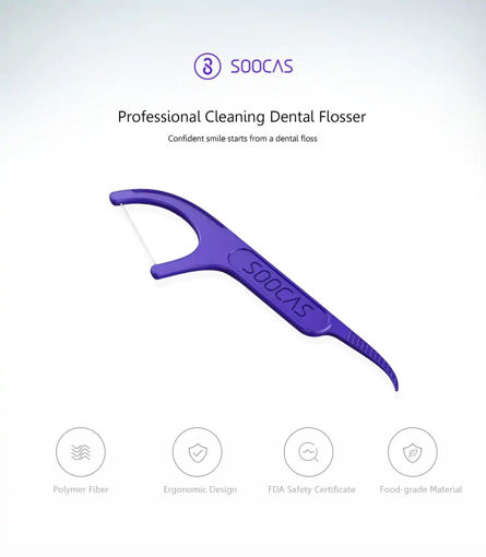 Immagine di 300pcs Xiaomi Soocas Professional Dental Tools Flosser Ergonomic Design