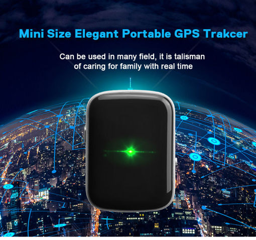 Picture of Mini Portable GPS Tracker Waterproof Global Locator Realtime GSM GPRS Anti-Lost Tracking Alarm Secur
