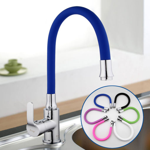 Picture of Frap F4153 Any Direction Rotating Kitchen Faucet Cold and Hot Water Mixer