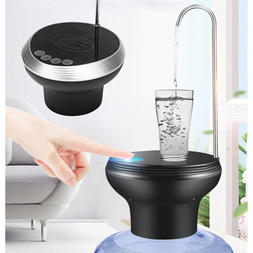 Immagine di Electric Automatic Drinking Bottle USB Water Pump Dispenser Machine Home Office