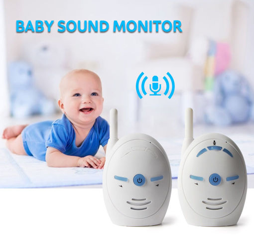 Picture of Vvcare V20 2.4GHz Wireless Infant Baby Monitor Portable Audio Walkie Talkie Kits Baby Phone Alarm