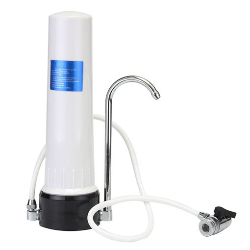 Picture of Drinking Water Faucet Purifier Clean Filter Countertop Ceramic Carbon
