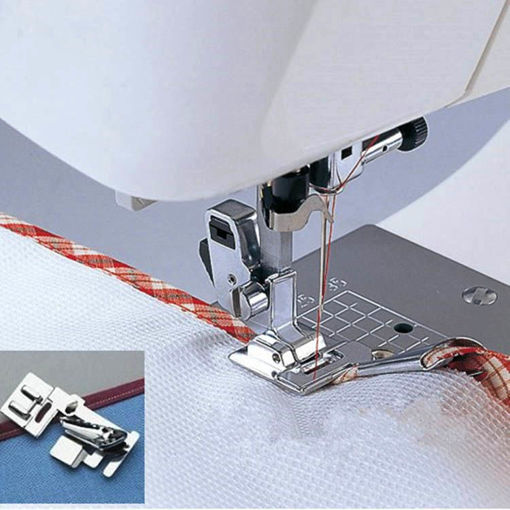 Immagine di Household Sewing Machine Bias Tape Binder Metal Presser Foot Accessories For Brother Singer Janome