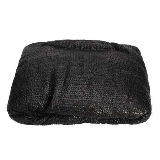 Immagine di 2x4.5m Black Sunblock Shade Cloth 50% UV Resistant Fabric Tarp Greenhouse Plant Cover