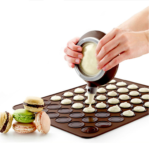 Immagine di Stampo in silicone per biscotti e cioccolato Macarons  