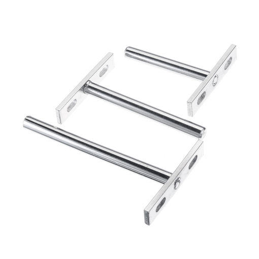 Picture of 10pcs 3/4/5 Inch Concealed Floating Hidden Shelf Support Metal Steel Wall Bracket